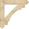 Ekena Millwork Merced Arts & Crafts Rough Sawn Bracket, Douglas Fir, 6"W x 42"D x 42"H BKT06X42X42MRC03RDF - alternate 2